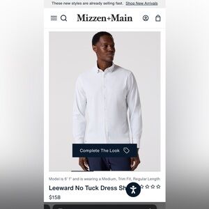 Mizzen+Main Dress Shirt